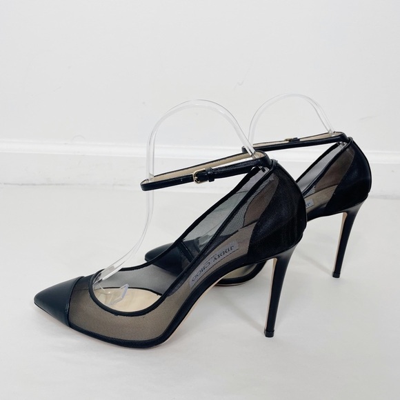 Jimmy Choo Tower Mesh Heel Pump - Picture 5 of 10